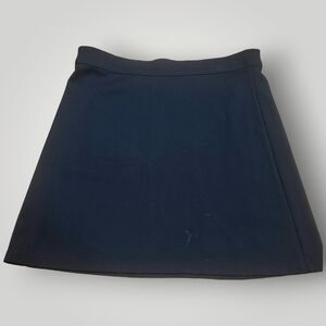 M.S.S.P Max Studio Women's M BLACK Skirt Mini STRETCH Elastic Waist Pull On